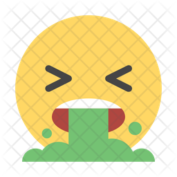 Vomit Face Icon - Download in Flat Style