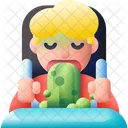 Vomit Sick Vomiting Icon