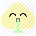 Vomiting Emoji Emoticon Icon