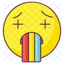 Vomiting Emoji Vomiting Expression Emotag Icon