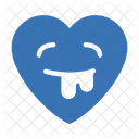 Vomiting Face Heart Icon