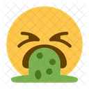 Vomit Sick Disgusted Icon