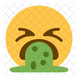 Vomiting Face Emoji  Icon