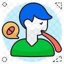 Vomiting Nausea Emisis Icon