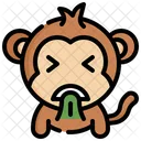 Vomiting Monkey Icon