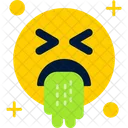 Vomitar Vomitar Emoji Emoticon Ícone