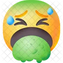 Vomito Enfermo Vomitos Icono