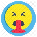 Emoji De Vomito Emoticon Emotag Ícone