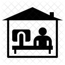 Von Zuhause Aus Arbeiten Symbol