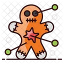 Voodoo Scary Doll Witchcraft Icon