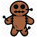 Voodoo Doll Witchcraft Icon