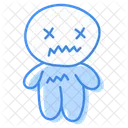 부두 인형 아이콘