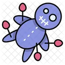 부두 인형 아이콘