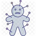 Voodoo Doll Scary Doll Magic Concept Icon