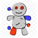 Voodoo Doll Scary Icon