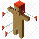 Voodoo Doll Black Icon