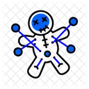 Voodoo Doll Cursed Pins Icon