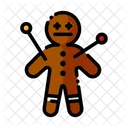 Voodoo Doll Black Magic Scary Icon