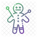 Voodoo Doll Black Magic Scary Icon