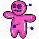 Evil Doll Black Magic Voodoo Doll Icon