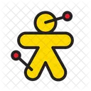 Halloween Voodoo Doll Scary Icon