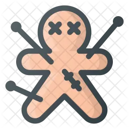 Voodoo-Puppe  Symbol