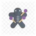 Voodoo Puppe Gruselig Symbol