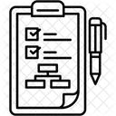 Vorbereitung Planung Bereitschaft Symbol