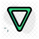 Vorfahrtsschild  Symbol