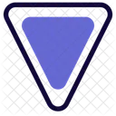 Vorfahrtsschild  Symbol