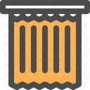 Vorhang Dekoration Stoff Symbol