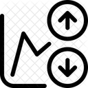 Vorhersage Analytik Daten Symbol