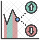 Vorhersage Diagramm Analyse Symbol