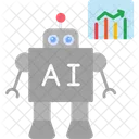 Vorhersage Analyse Regression Symbol