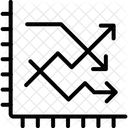 Prognose Geschaft Diagramm Symbol