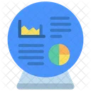 Vorhersagen Datenanalyse Vorhergesagt Symbol