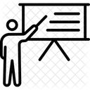 Vortrag Tagung Prasentation Symbol