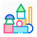 Vorschule Bildung Spielzeug Symbol