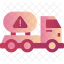 Vorsicht LKW  Symbol