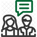 Job Vorstellungsgesprach Beschaftigung Symbol