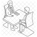 Vorstellungsgespräch  Symbol