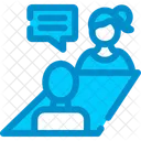 Job Vorstellungsgesprach Vorstellungsgesprach Symbol
