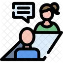 Job Vorstellungsgesprach Vorstellungsgesprach Symbol