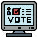 Votação on-line  Icon