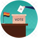 Emision De Votos Votacion Votacion Icono