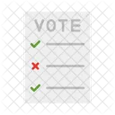 Votación  Icono