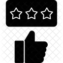 Voto Estrellas Calidad Icono