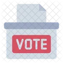 Vote Box Ballot Icon