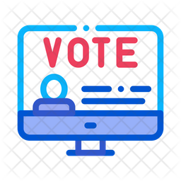 Vote Icon Of Colored Outline Style Available In Svg Png Eps Ai Icon Fonts