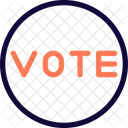 Vote Vote Badge Voting Icon